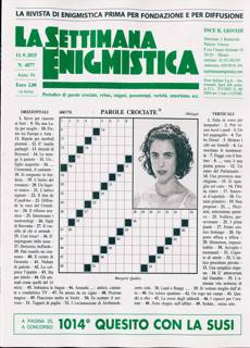 La Settimana Enigmistica Magazine Issue NO 4877