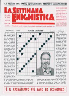 La Settimana Enigmistica Magazine Issue NO 4876