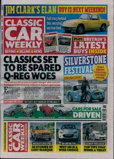 Classic Car Weekly Magazine Issue 03/09/2025