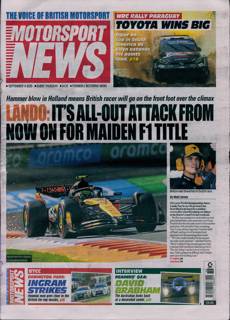 Motorsport News Magazine Issue 04/09/2025