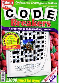 Take A Break Codebreakers Magazine Issue NO 9