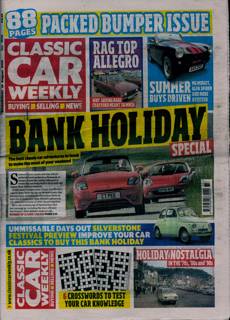 Classic Car Weekly Magazine Issue 13/08/2025