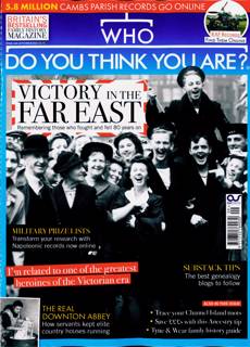 Who Do You Think You Are Magazine Issue SEP 25