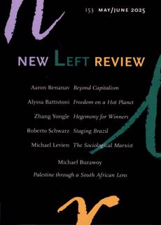 New Left Review Magazine Issue NO153