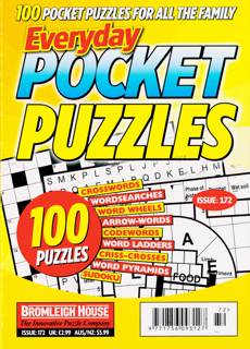 Everyday Pocket Puzzle Magazine Issue NO 172