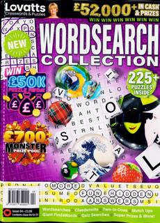 Lovatts Wordsearch Collection Magazine Issue NO 4