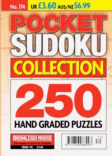 Pocket Sudoku Collection Magazine Issue NO 174