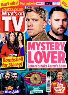 Whats On Tv England Magazine Issue 27/09/2025