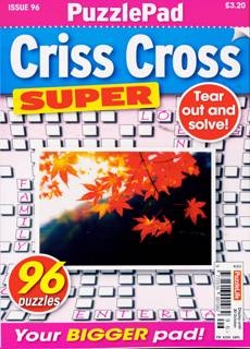 Puzzlelife Criss Cross Super Magazine Issue NO 96