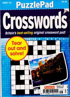Puzzlelife Ppad Crossword Magazine Issue NO 116