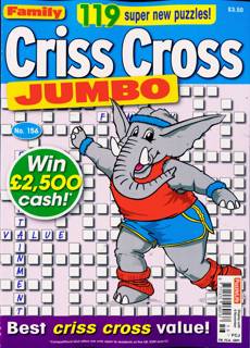 Family Criss Cross Jumbo Magazine Issue NO 156