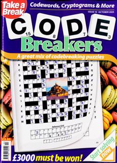 Take A Break Codebreakers Magazine Issue NO 10