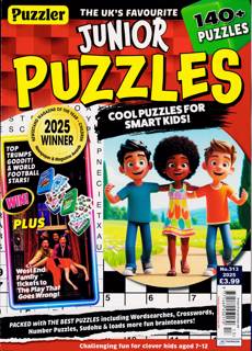 Puzzler Q Junior Puzzles Magazine Issue NO 313