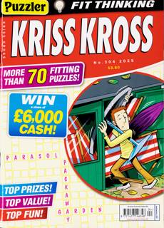 Puzzler Kriss Kross Magazine Issue NO 304