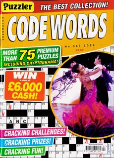 Puzzler Codewords Magazine Issue NO 357