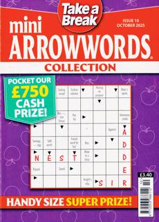 Tab Mini Arrowwords Coll  Magazine Issue NO 10