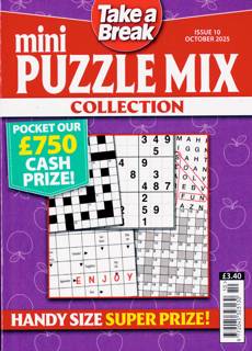 Tab Mini Puzzle Mix Coll Magazine Issue NO 10