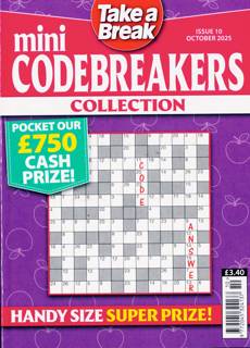 Tab Mini Codebreakers Coll Magazine Issue NO 10