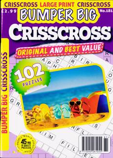 Bumper Big Criss Cross Magazine Issue NO 181