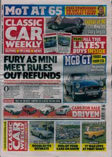 Classic Car Weekly Magazine Issue 10/09/2025