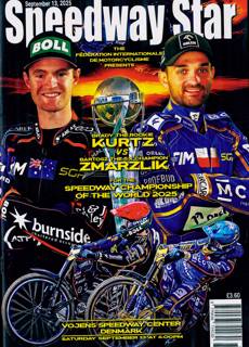 Speedway Star Magazine Issue 13/09/2025