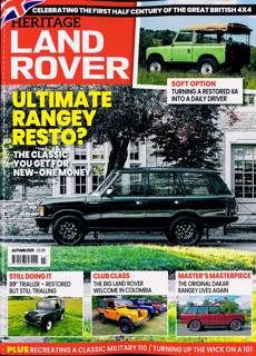 Heritage Land Rover Magazine Issue AUTUMN
