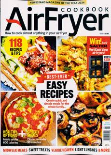 Airfryer Cookbook Magazine Issue BESTEVEREA