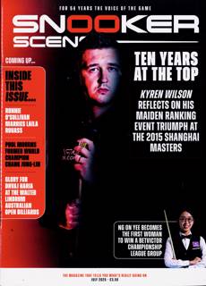 Snooker Scene Magazine Issue JUL 25