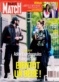 Paris Match Magazine Issue NO 3986