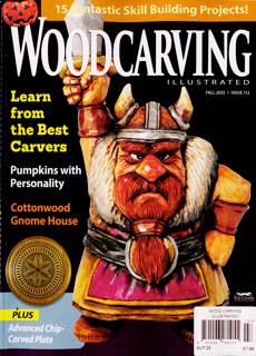 Woodcarving Illustrated Magazine Issue AUTUMN