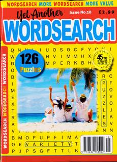 Yet Another Wordsearch Mag Magazine Issue NO 18