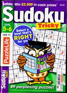 Puzzlelife Sudoku Lev 5 And 6 Magazine Issue NO 111