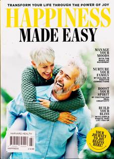 Harvard Health Magazine Issue HAPPINESS