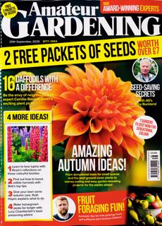 Amateur Gardening Magazine Issue 20/09/2025