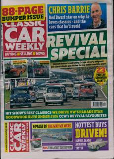 Classic Car Weekly Magazine Issue 17/09/2025