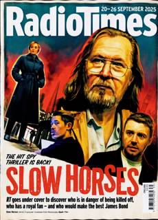 Radio Times England Magazine Issue 20/09/2025