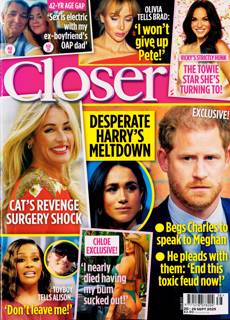 Closer Magazine Issue 20/09/2025