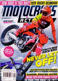 Motocross Action Magazine Issue SEP 25
