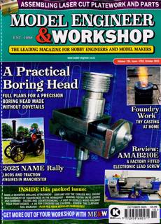 Model Engineers Workshop Magazine Issue OCT 25