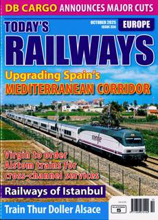 Todays Railways Europe Magazine Issue OCT 25