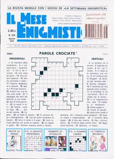 Il Mese Enigmistico Magazine Issue NO256