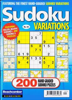 Sudoku Variations Magazine Issue NO 101