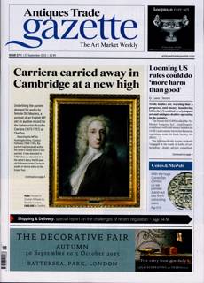 Antique Trades Gazette Magazine Issue 27/09/2025