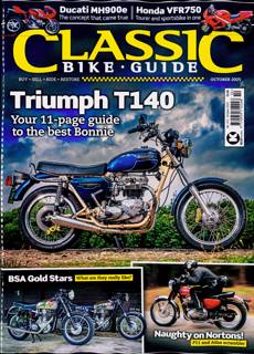 Classic Bike Guide Magazine Issue OCT 25