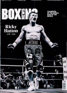 Boxing News Magazine Issue NO 39