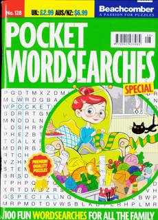 Pocket Wordsearch Special Magazine Issue NO 128