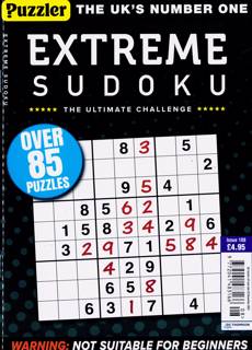 Extreme Sudoku Magazine Issue NO 108