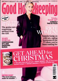 Good Housekeeping Travel Magazine Issue NOV 25