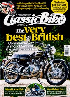 Classic Bike Magazine Issue OCT 25