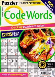 Puzzler Q Code Words Magazine Issue NO 530